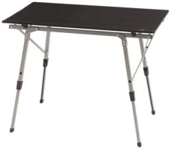 Robens Transit Campingtisch, 90x52x45,5-70cm, Schwarz