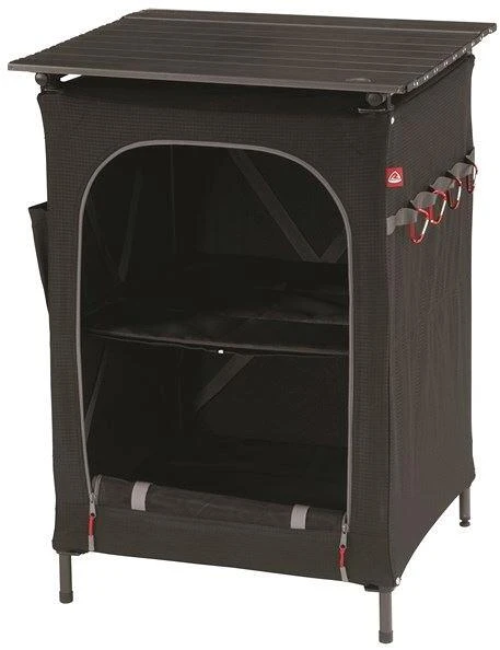 Robens Settler Campingschrank, 59x58x83cm, Schwarz 2 Robens Settler Campingschrank, 59x58x83cm, Schwarz – Bild 2