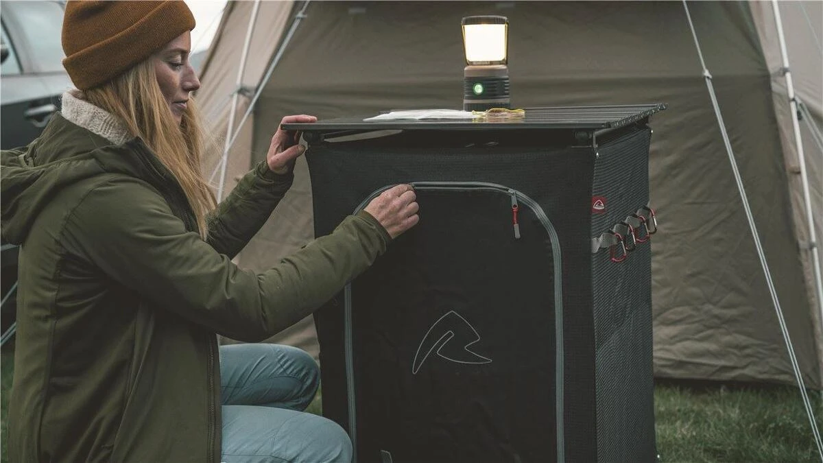 Robens Settler Campingschrank, 59x58x83cm, Schwarz 12 Robens Settler Campingschrank, 59x58x83cm, Schwarz – Bild 12