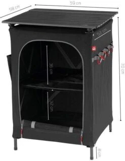 Robens Settler Campingschrank, 59x58x83cm, Schwarz 15 Robens Settler Campingschrank, 59x58x83cm, Schwarz -Günstiges Robens Geschäft 115442 0 2