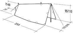 Robens Track Tarp, 300x260cm, Dunkelgrün -Günstiges Robens Geschäft 115464 0 10