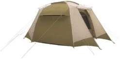 Robens Cobra Stone 5 Kuppelzelt, 5-Personen, 280x465cm, Sandfarben/grau