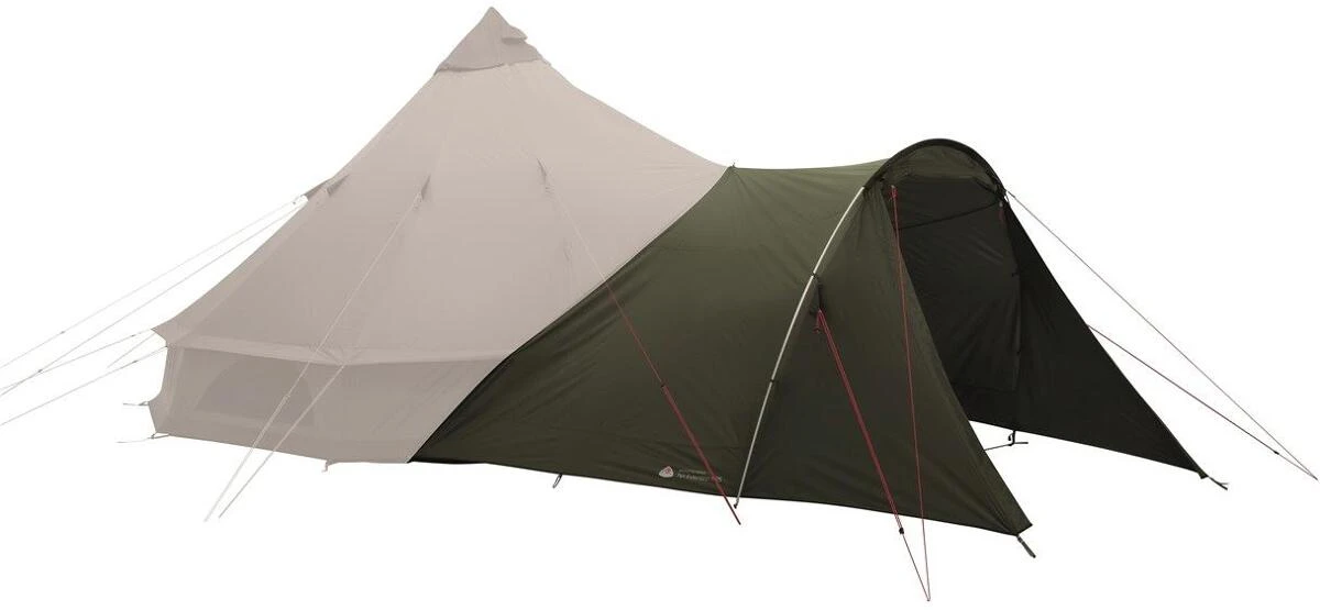 Robens Tipi Extension PRS Vorbau, 240x120cm, Dunkelgrün 1 Robens Tipi Extension PRS Vorbau, 240x120cm, Dunkelgrün