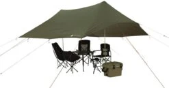 Robens Twin Summit Shelter PRS Tarp, 340x450cm, Dunkelgrün -Günstiges Robens Geschäft 115475 0 4