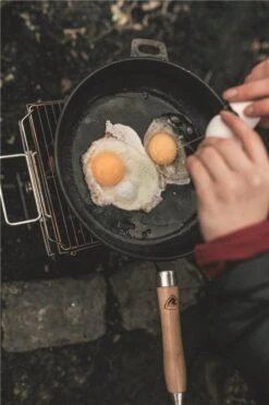 Robens Tahoe Pfanne, 27x5,5cm, Gusseisen/Holz -Günstiges Robens Geschäft 118775 0 2