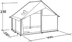 Robens Prospector Castle Firstzelt, 8-Personen, 300x330cm, Khaki 18 Robens Prospector Castle Firstzelt, 8-Personen, 300x330cm, Khaki -Günstiges Robens Geschäft 119586 0 7