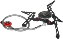 Robens Fire Beetle Gaskocher, 12,8x7cm, Edelstahl, Schwarz