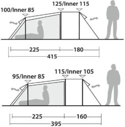 Robens Voyager Versa Tunnelzelt, Grün 25 Robens Voyager Versa Tunnelzelt, Grün -Günstiges Robens Geschäft 6481 12