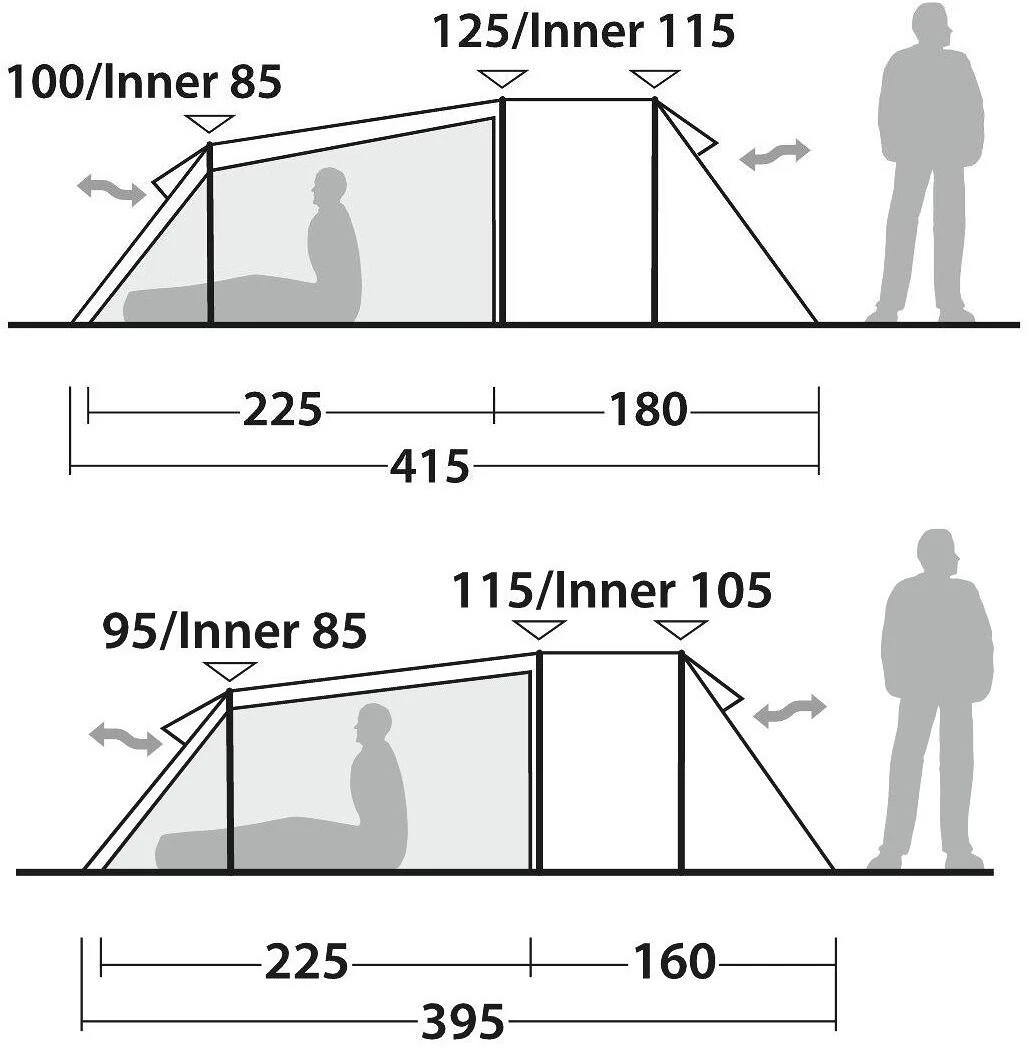 Robens Voyager Versa Tunnelzelt, Grün 13 Robens Voyager Versa Tunnelzelt, Grün – Bild 13