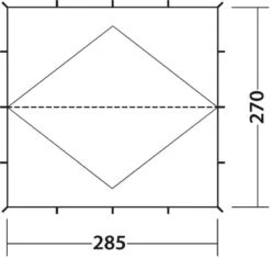 Robens Windscreen Trap, Sandfarben/grün -Günstiges Robens Geschäft 88170 10