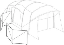 Robens Windscreen Trap, Sandfarben/grün -Günstiges Robens Geschäft 88170 12