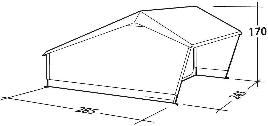 Robens Yukon Shelter Firstzelt, 4-Personen, 245x285cm, Khaki 8 Robens Yukon Shelter Firstzelt, 4-Personen, 245x285cm, Khaki – Bild 8