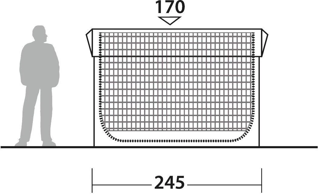 Robens Yukon Shelter Firstzelt, 4-Personen, 245x285cm, Khaki 10 Robens Yukon Shelter Firstzelt, 4-Personen, 245x285cm, Khaki – Bild 10