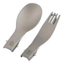 Faltbares Besteck Robens Folding Alloy Cutlery Set Grau